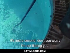LatinLeche - Two hotel strangers agree to fuck on cam for cash Thumb