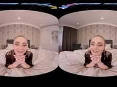SexBabesVR - 180 VR Porn - Evening Therapy with Lady Bug Thumb