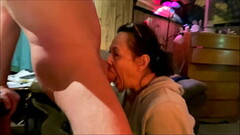 Mature Asian Stepmom Loves Giving Stepson Deepthroat Thumb