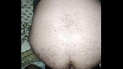 Hairy ass Thumb