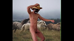 Horse theme nude Thumb