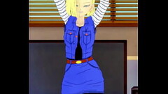 Android 18 dancing Thumb