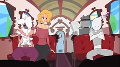 Futa Fucks on a Train Thumb