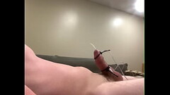 Cuming with Estim Thumb