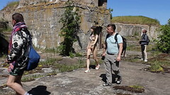 Nude shooting at an abandoned military base, Totleben Island.  4 Thumb