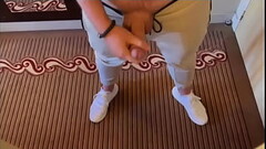 CUMSHOT COMPILATION - Young Student&lsquo_s Big Cock (18x5cm) jerks off in multiple positions Thumb