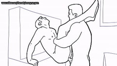 Black And white animated gay porn part 4 Thumb