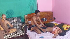 Big Cock makes Bengali Two Girls Cum Multiple fucks (Foursome) Hanif pk and popy and sumona and mani Thumb