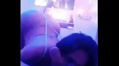 Mamando Pinga y Huevos En Sensual en Lenceria Thumb