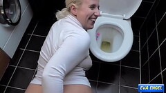 EVA ENGEL: Pervy piss and fuck session on the toilet with stepdad Thumb