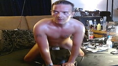 Dutch oiled up gay fucks his fleshlight and cums Thumb