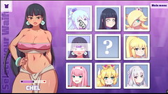 Waifu Hub [PornPlay Parody Hentai game] Emilia from Re-Zero couch casting - Part1 first time porn sh Thumb