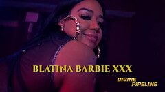 Thick Latina Blatina Barbie Does first time with BBC The ArtemiXXX on DIVINE PIPELINE Thumb