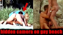 SPY CAM on A NUDE GAY BEACH!!! THE BEST MOMENTS! Compilation! Hidden camera Thumb