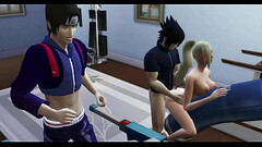 Naruto Hentai Episodio 70 Ino y Sasuke Marido Enga&ntilde_ado en Ejercicios Sexual Esposa Follada al Thumb