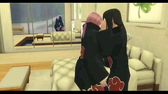 Naruto Hentai Episodio 6 sakura y konan para logra hacer un trio terminan follando con sus dos amiga Thumb