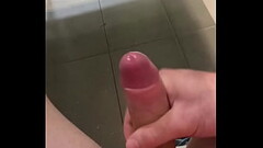 Quick  wank busy public toilet Thumb