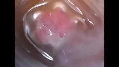 Internal view of me Fucking and cuming in my new Fleshlight Ice Lady Thumb