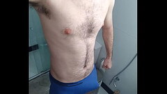 Pau Pulsando Marcado na Cueca Thumb