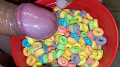 Needed some delicious Cum milk for my late night fruit loops. Thumb