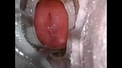 Fucking my Fleshlight Ice with in your face cumshot Thumb