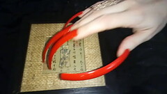 Lady L red amazing sexy nails (video short version) Thumb