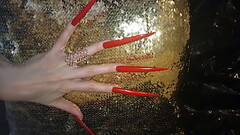 Scrap long extreme nails Lady L (video short version) Thumb