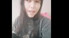 Petite teen showing her small tits and tight pussy - Hana Lily Thumb