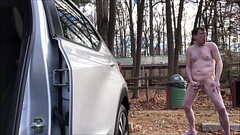 JO Feet While Nude At CarPark Lot Dec 2019 Thumb