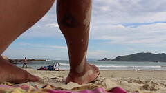 Nudist Beach - Naked outdoor Thumb