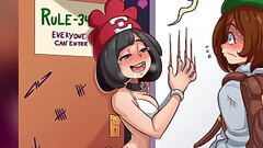 Gloria (pokemon) enters R34 Thumb