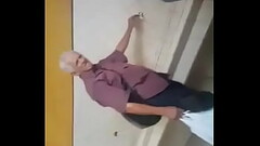 Urinal grandpa  hot Thumb