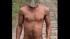 Married Twink Stripping Outside 1st time Thumb