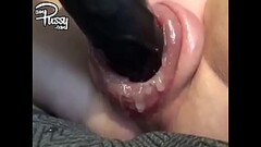 Crazy solo vid of a kinky chick with big swollen pussy Thumb