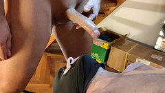 A friend of mine throatpie my sissy slave in a gagging throatfucking HD Thumb