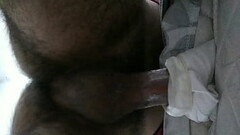 Fucking a Home Made fleshlight Thumb