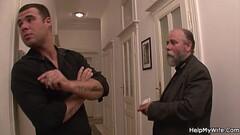 Old hubby pays to fuck his young wife Thumb