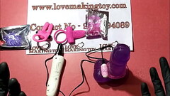 Long Time Sex Vibrating Cock Ring For Male Thumb