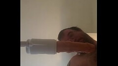 Trying dildo machine first time Thumb