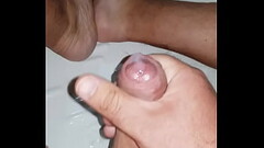 Handjob cum Thumb