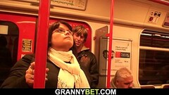 Guy picks up huge boobs mature plumper for play Thumb