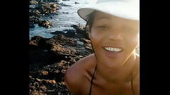 na praia reborando cu Thumb